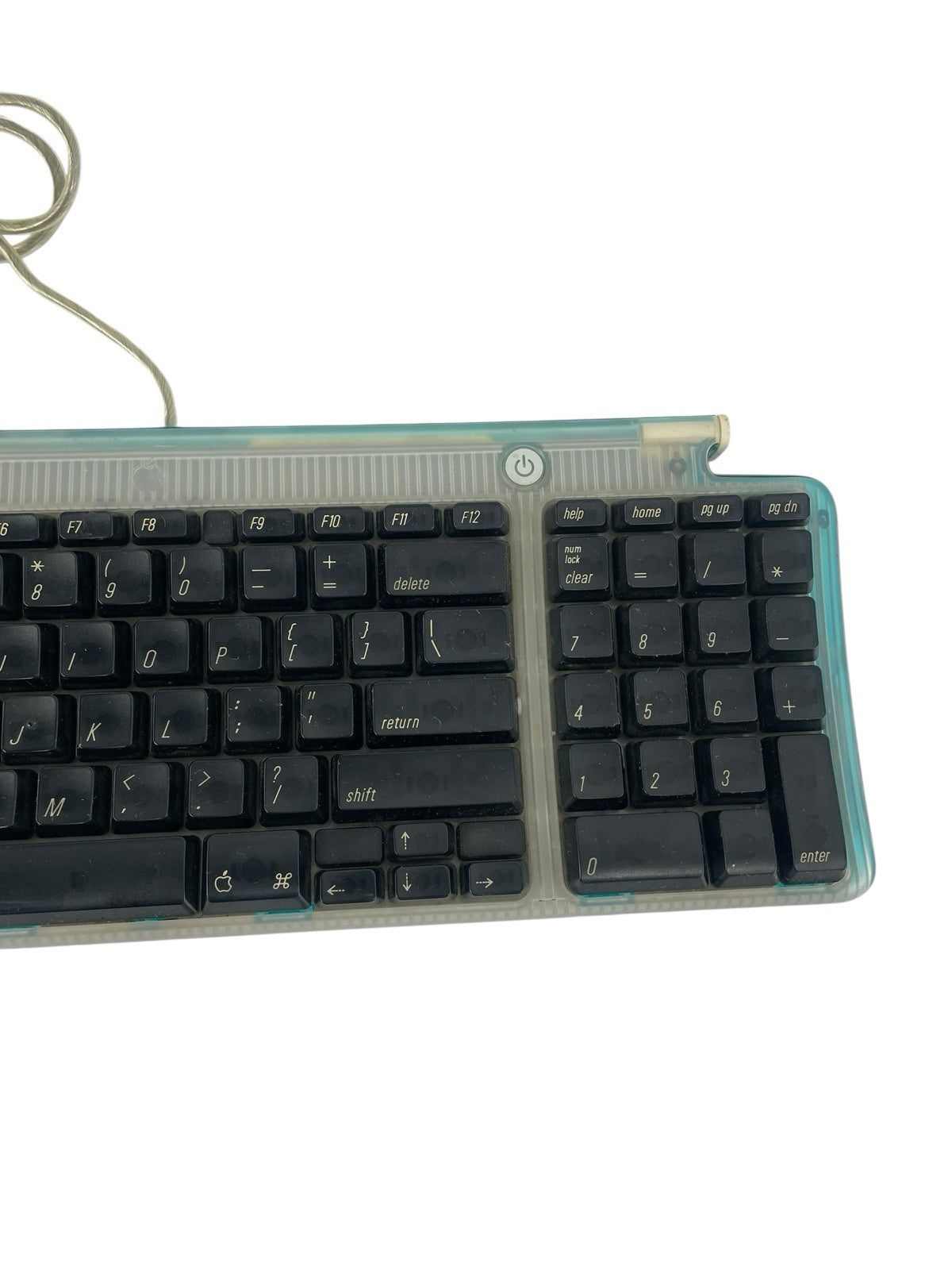 Apple iMac G3 Bondi Blue USB Keyboard 1998 WORKS