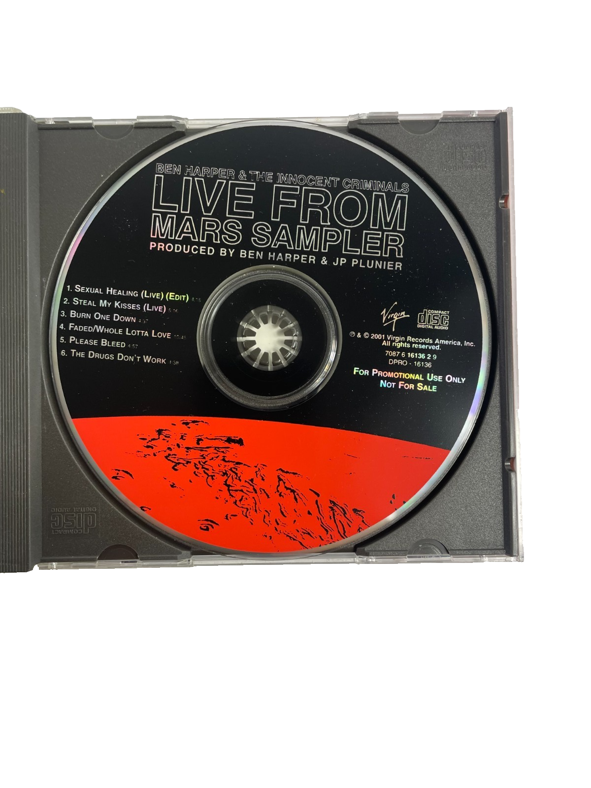 Live From Mars Sampler Ben Harper & The Innocent Criminals Sexual Healing CD#6