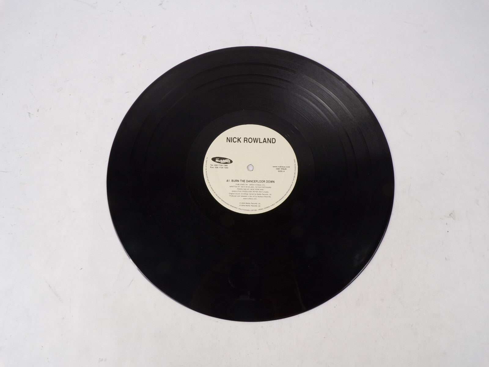 Nick Rowland Burn The Dancefloor Down Somebody EP Vinyl Record