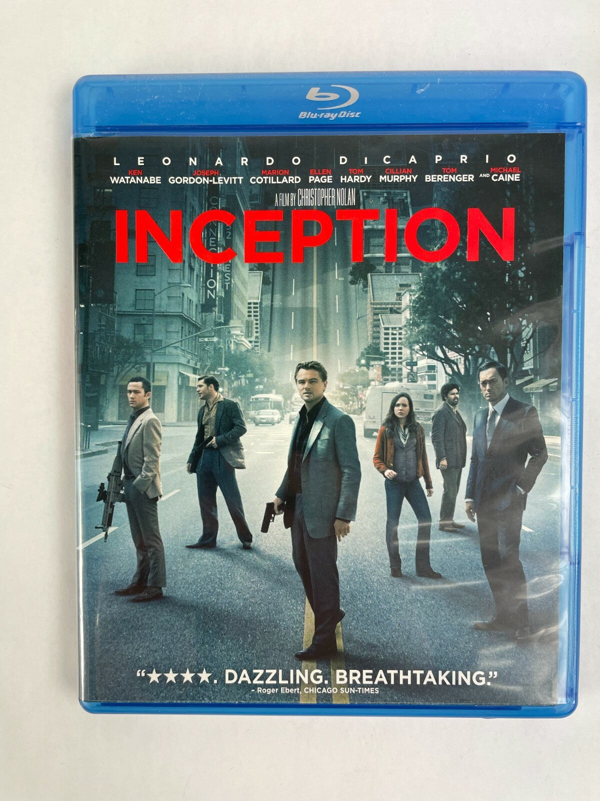 Inception Christopher Nolan Ken Joseph Marion Ellen Tom Cillian DVD Movies
