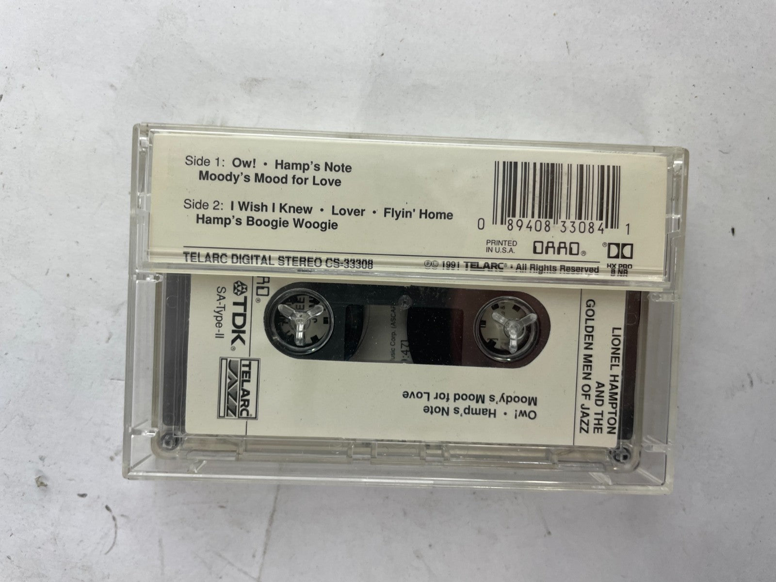 Lionel Hampton And The Golden Men Of Jazz Live At The Blue Note #Cassette