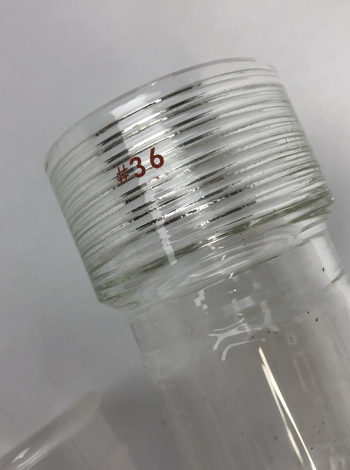 ACE Lab Glass 250mL reaction vessel with #36 ACE-Thred and 24/40 glass joints.