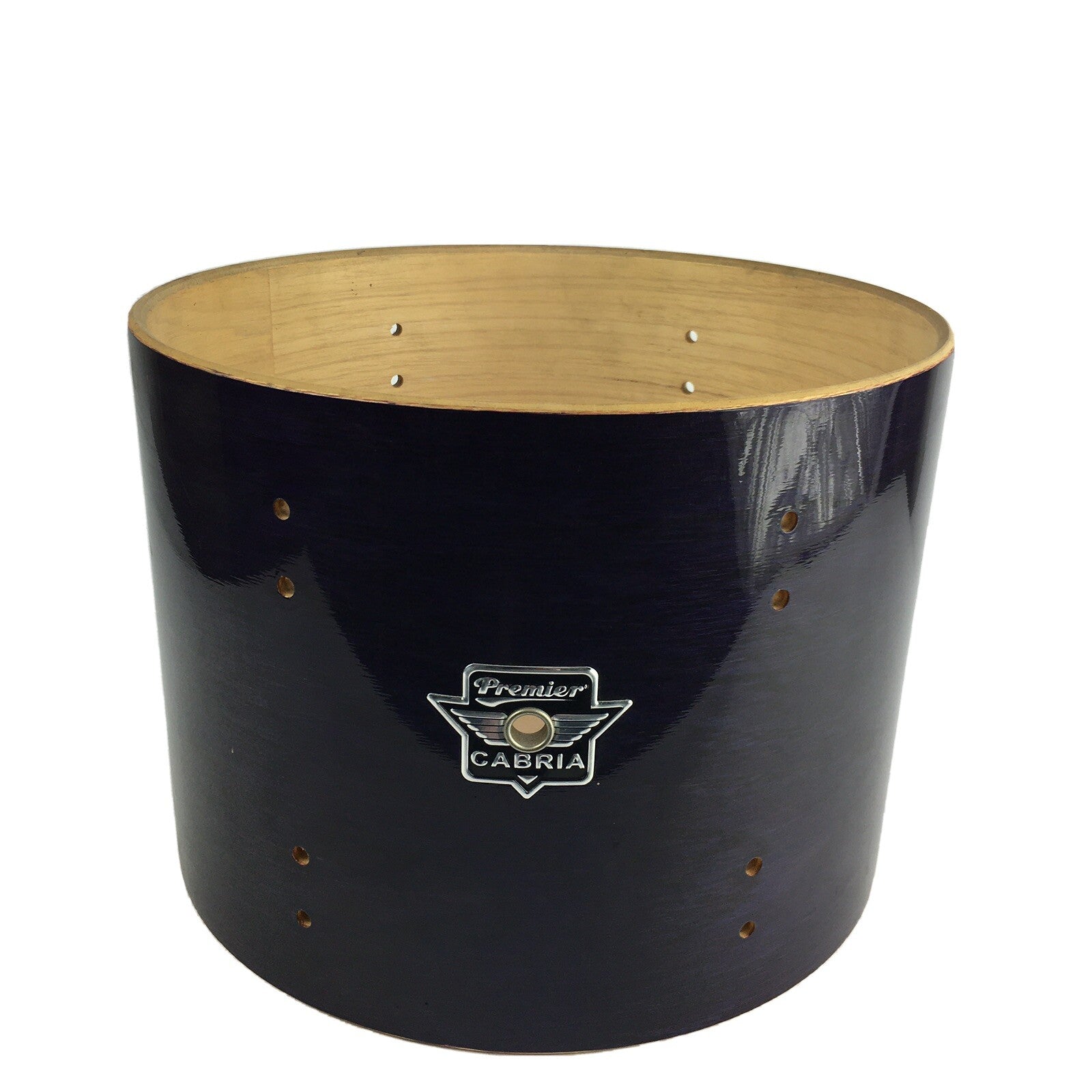 Premier Cabria Birch 12” X 9” Tom Drum Purple Violet stain