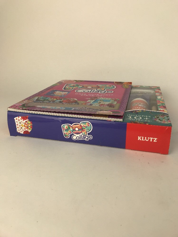 Pop Collage Book Kit Klutz 730767858636 Make Your Stuff Stand Out 10 Projects