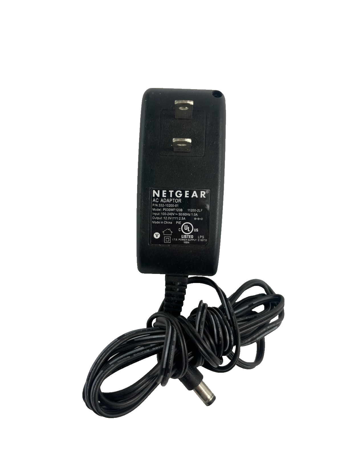 Geniune Netgear Model P030WF120B Output 12V 2.5A Powet Supply AC Adapter #A83