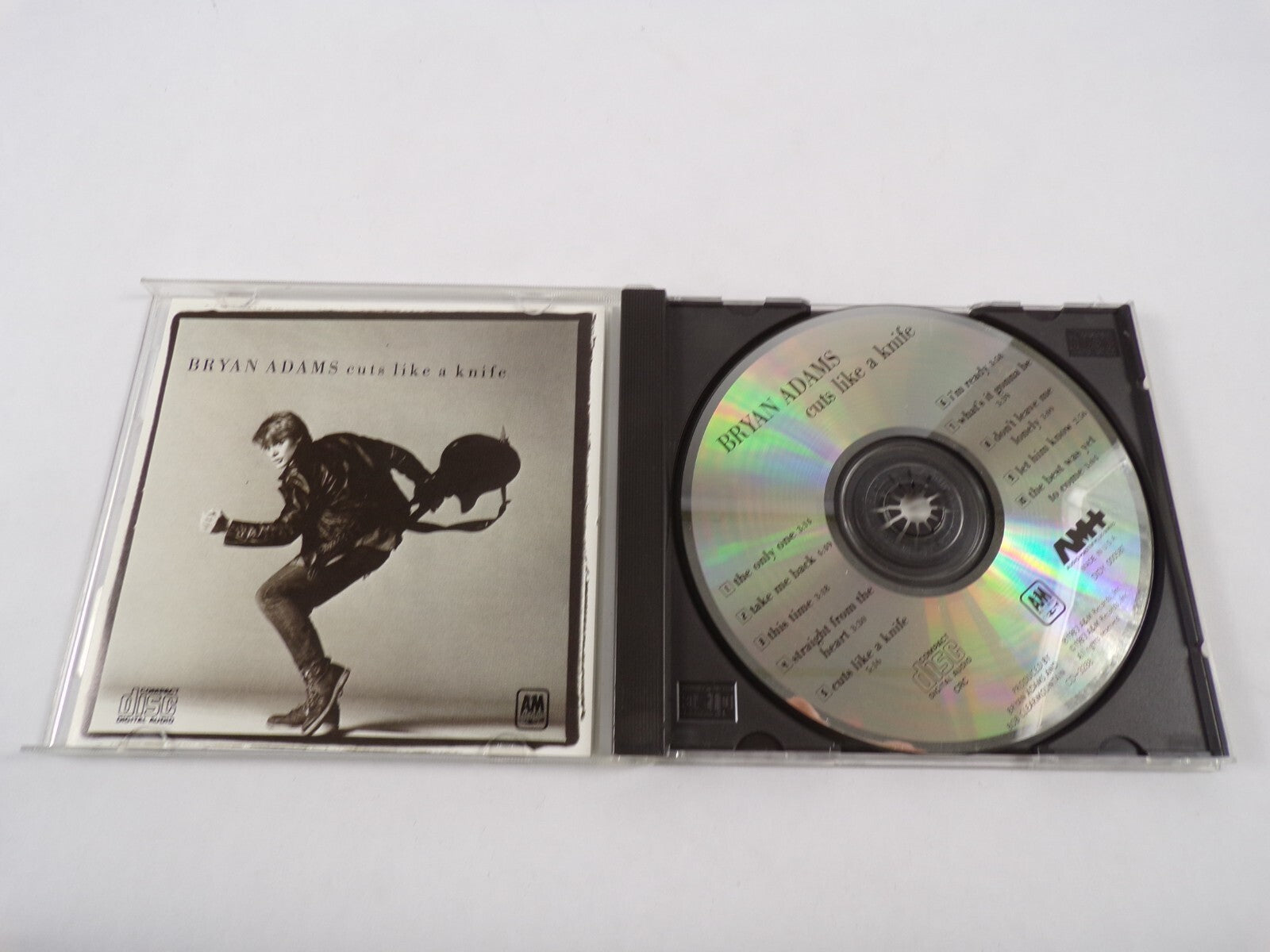 Bryan Adams Cuts Like A Knife The Only One Take Me Back This Time Straight CD#45