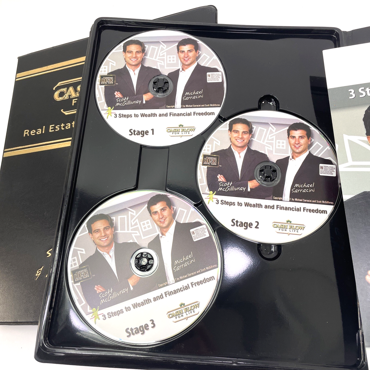 Cash Flow For Life Real Estate Training Program Manuals DVDs Vol. 1 & 2