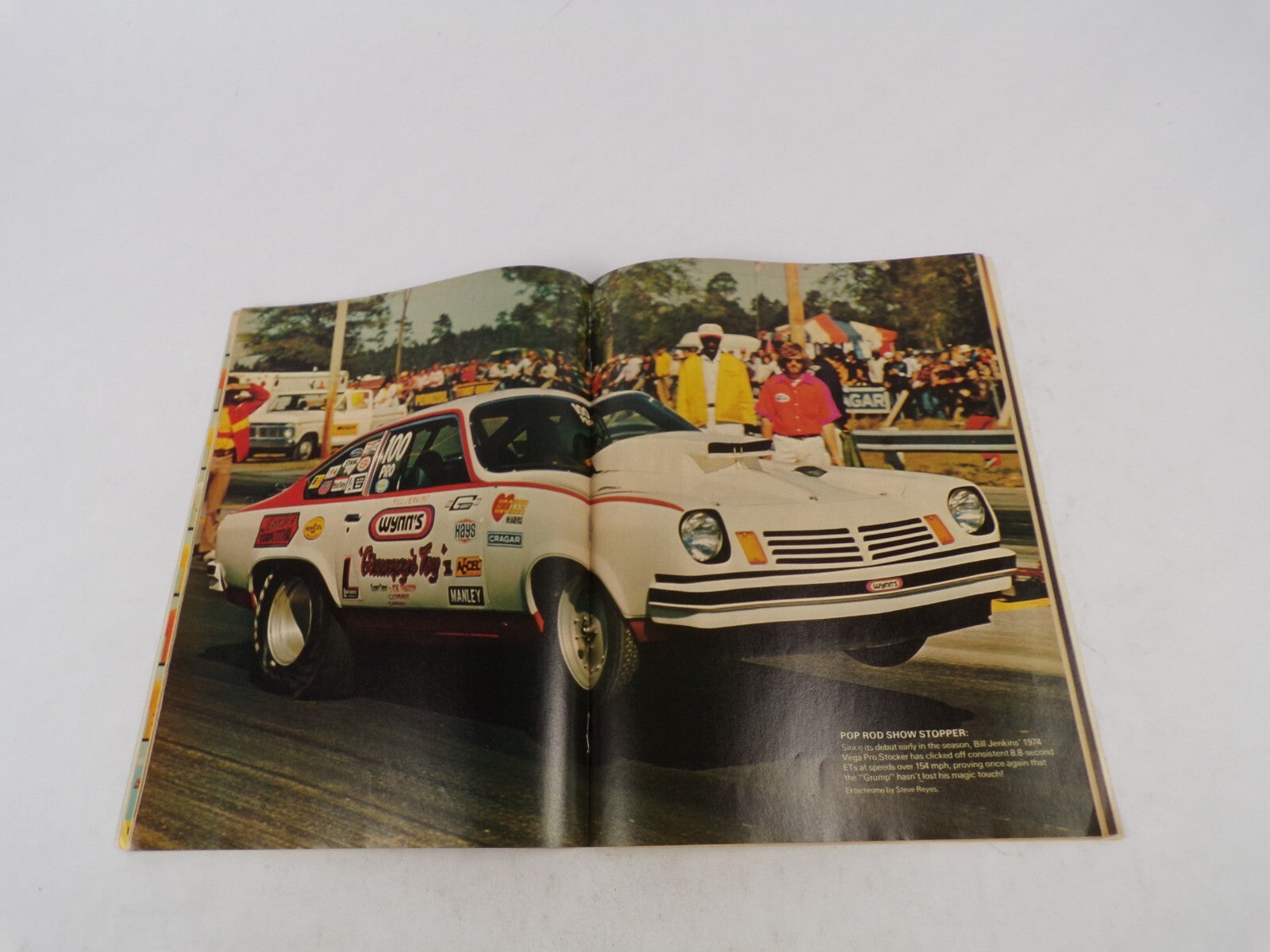 August 1974 Hot Rodding Magazine M/P Terror-320 Ford Maverick! Popular ''Pro-Shi