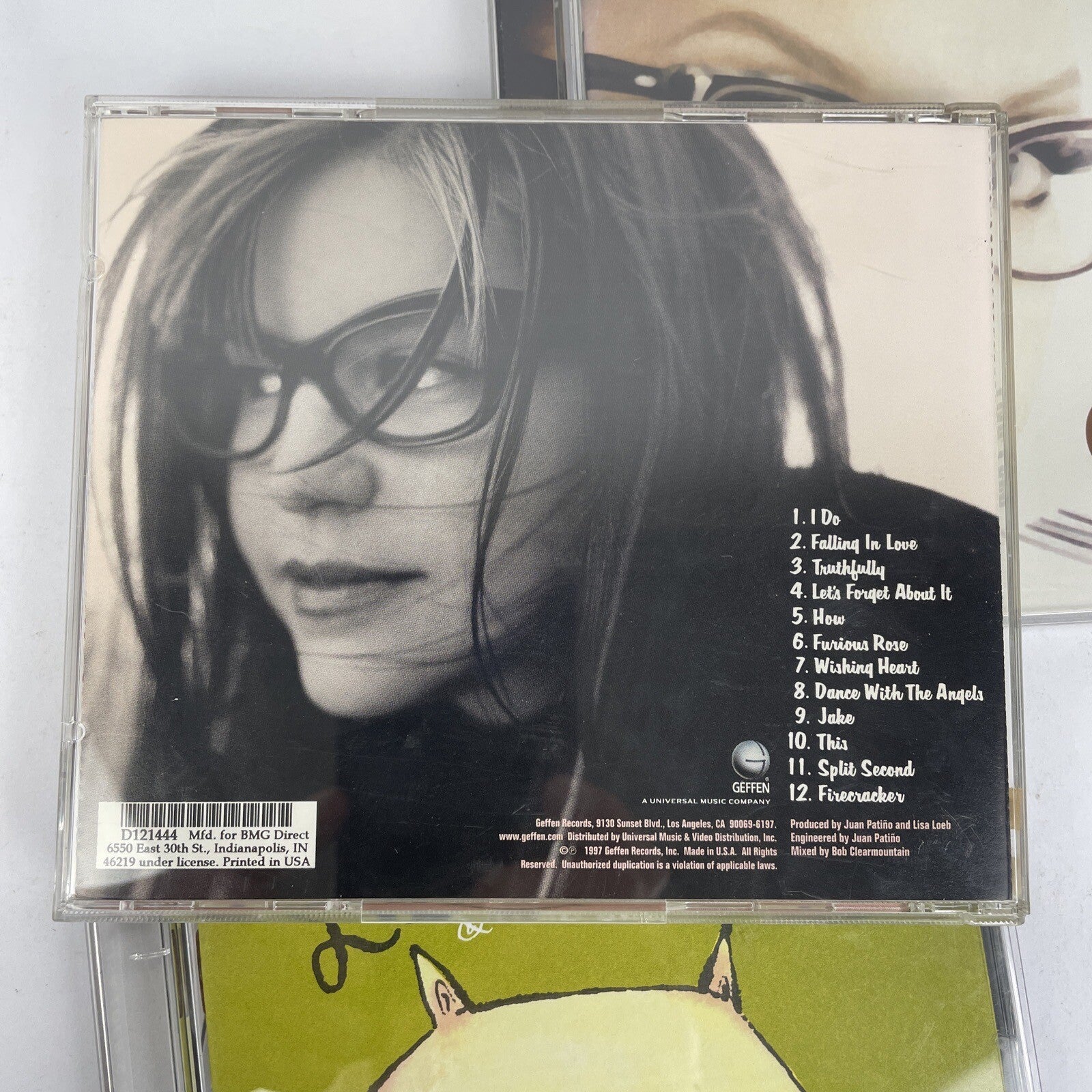 Lisa Loeb Lot of 3 CD(s) & Nine Stories: Tails + Firecracker + Cake And Pie L