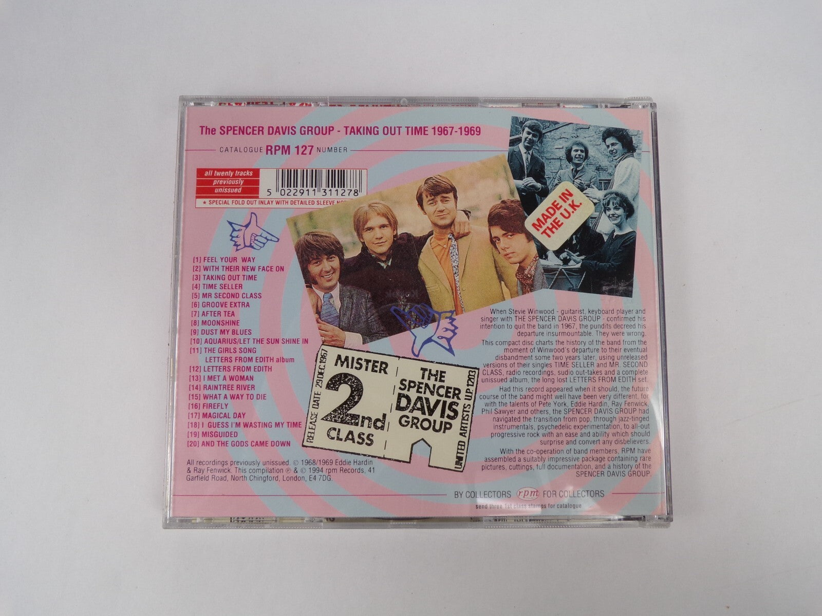 The Spencer Davis Group - Taking Out Time 1967-1969 CD #11