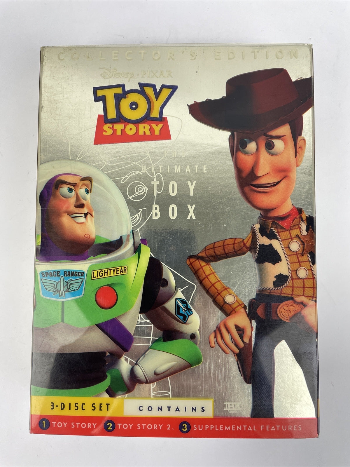 Toy Story / Toy Story 2 (DVD 3-Disc Ultimate Toy Box) Collectors Edition - LOOK