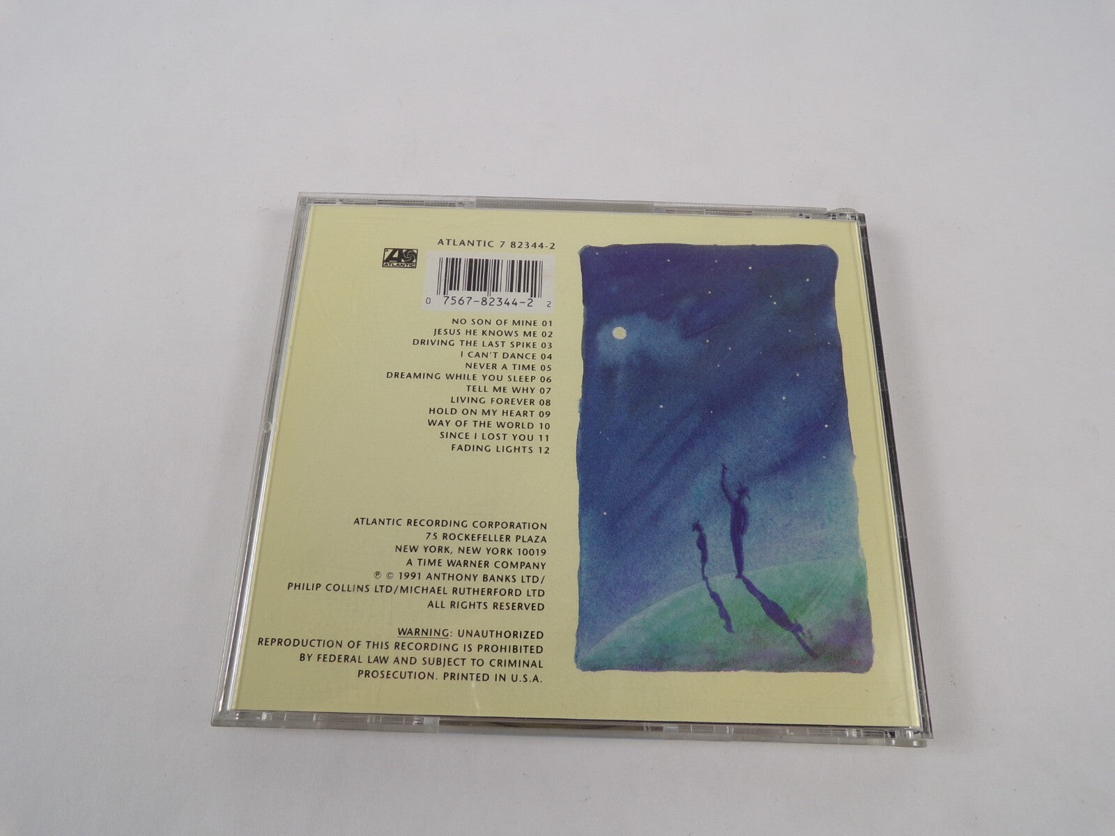 Genesis We Can't Dance No Son Of Mine Jesus He Knows Me Driving The Last CD#12