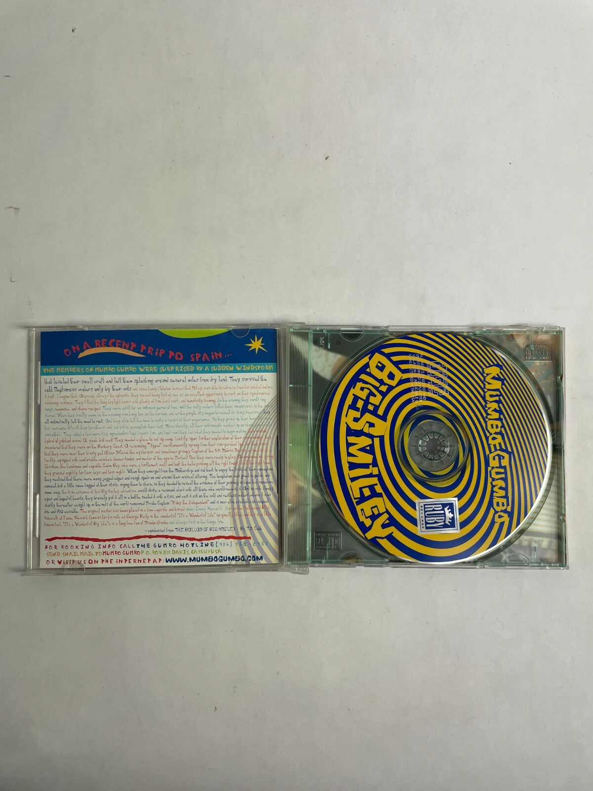 Mumbo Gumbo Big Smiley CD Q2