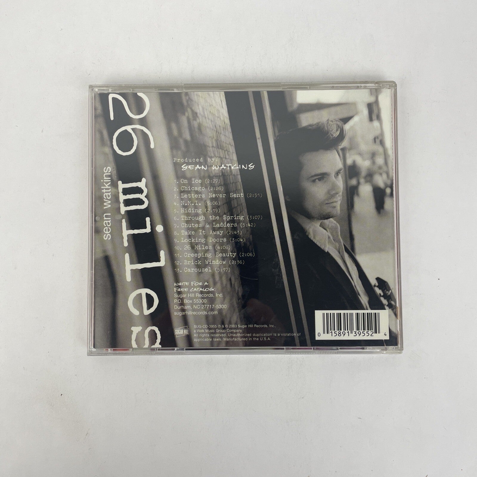 Sean Watkins - 26 Miles (Digital AudioCD, Apr-2003, Sugar Hill) USA MINT COND.