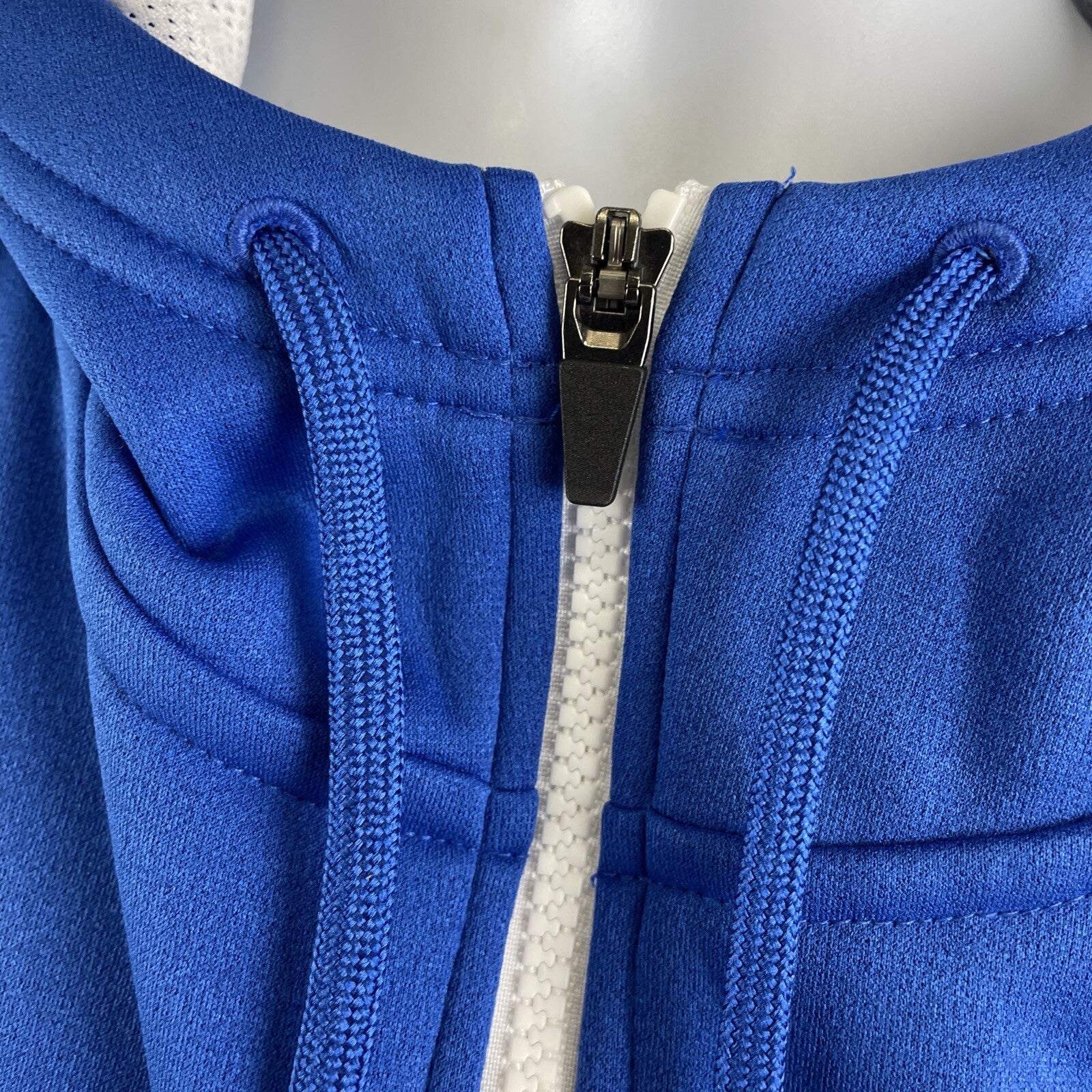 Nike Therma Fit On-Field Hoodie Mens Large Royal Blue White Full Zip TEAM USA