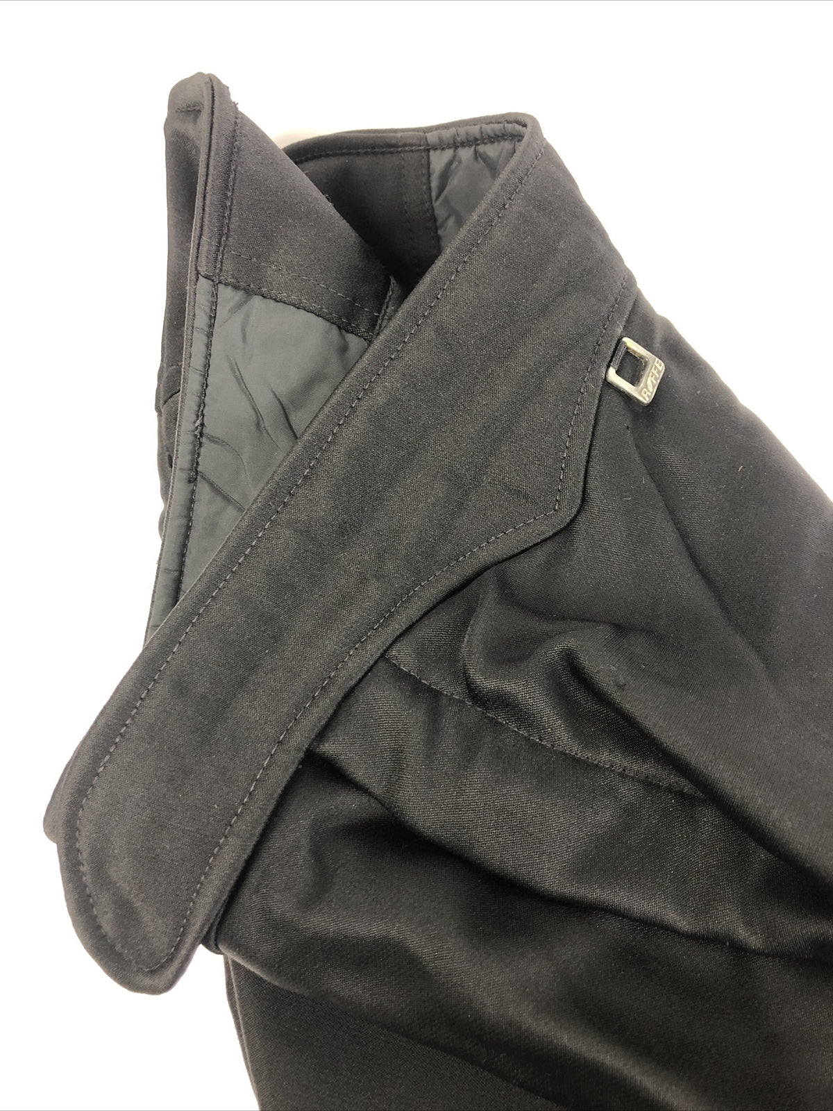 Schoeller Roffe Black Wool Blend Stirrup Ski Pants PUMA 3002 Sz 8 Regular Vintag