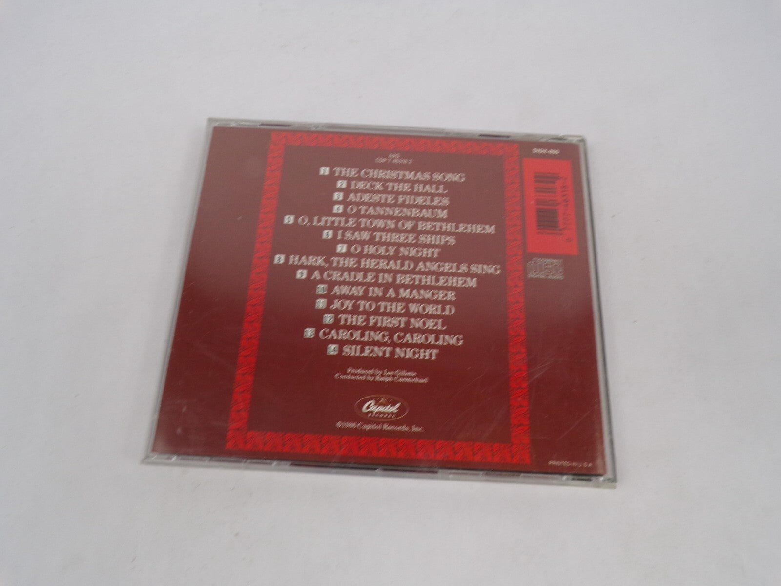 Nat King Cole The Christmas Song Deck The Hall Adeste Fideless Joy To The CD#63