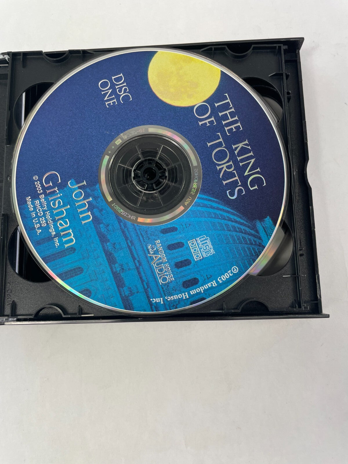 The King Of Torts John Grisham Read By Dennis Bountsikaris Executive ProducCD#73