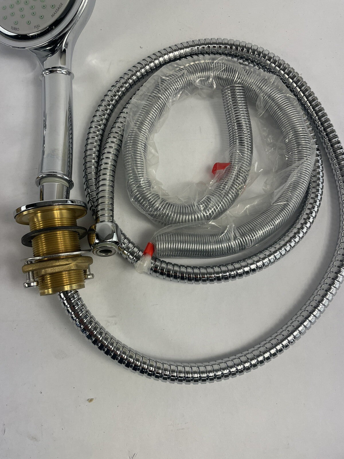 Hansgrohe 3 hole Faucet Tub Filler Swing C Double Cross Handler W/ Hand Shower