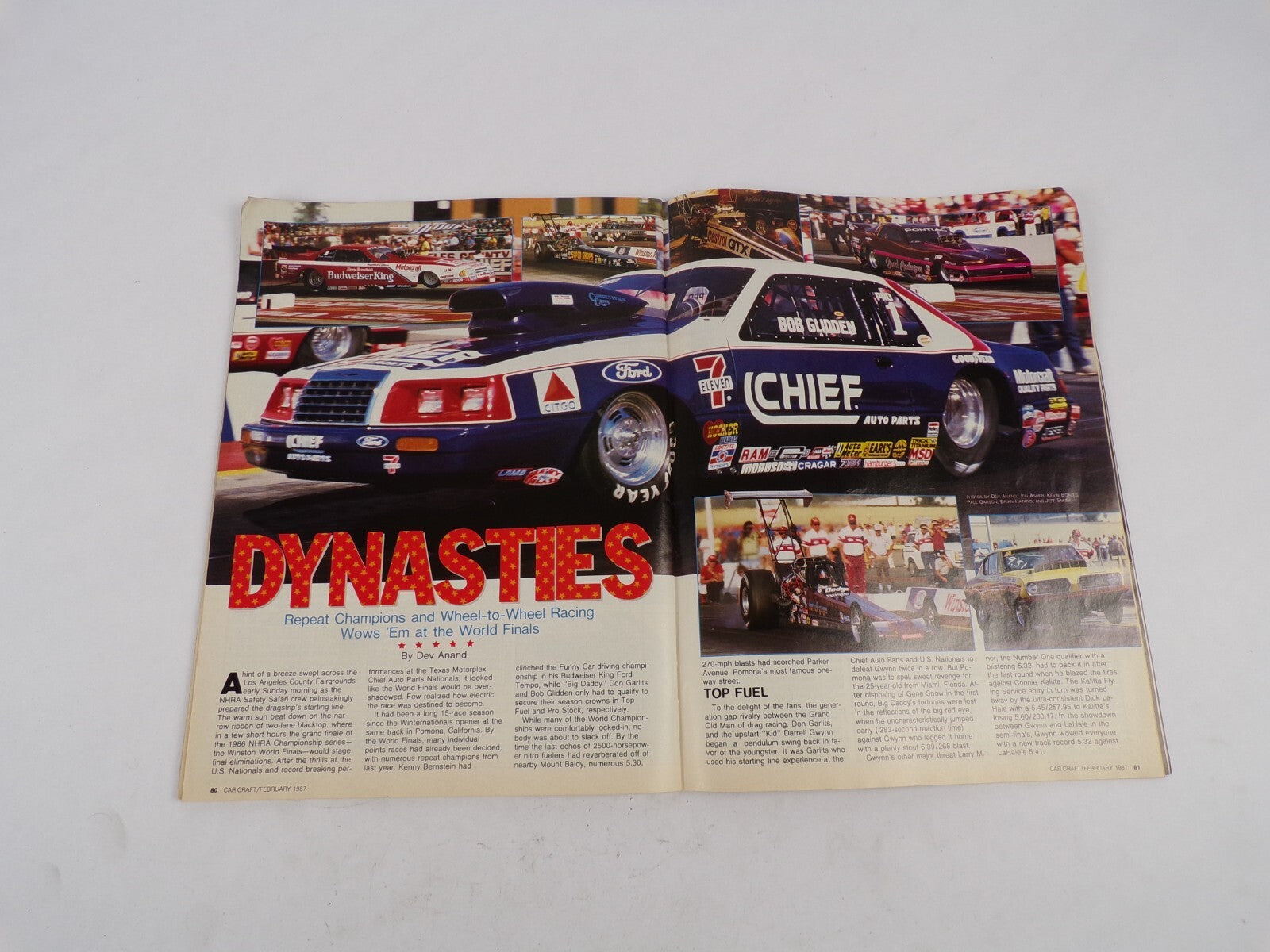 February 1987 Car Craft Beginner's Guide Free Car Goodies! To Street Machining