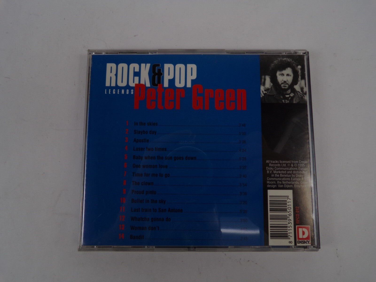 Rock & Pop Legends Peter Green In The Skies Slaybo day Apotle Bandit CD#38