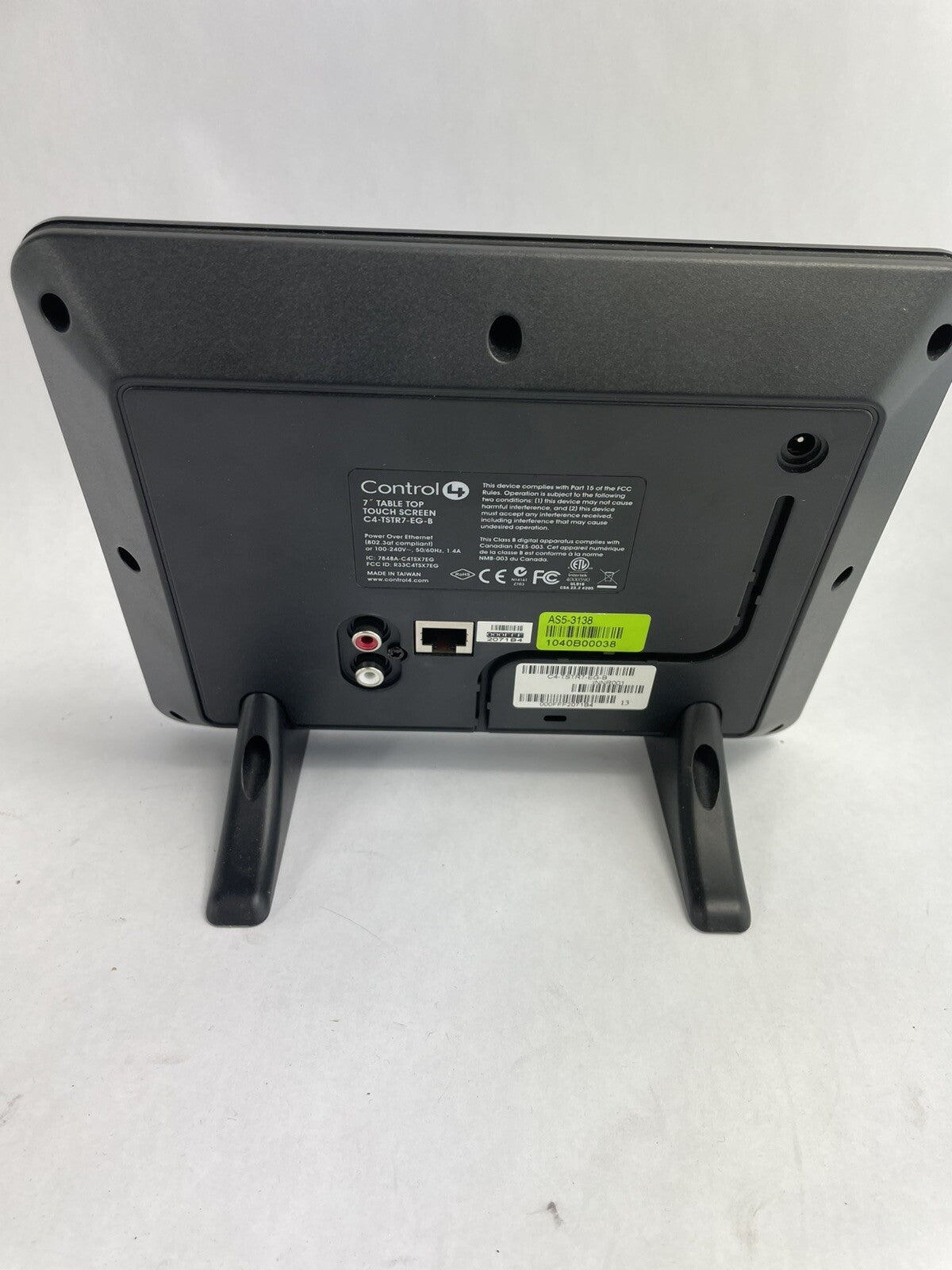 Control4 Control 4 - C4-TSTR7-EG-B 7" Table Top Touch Screen Black