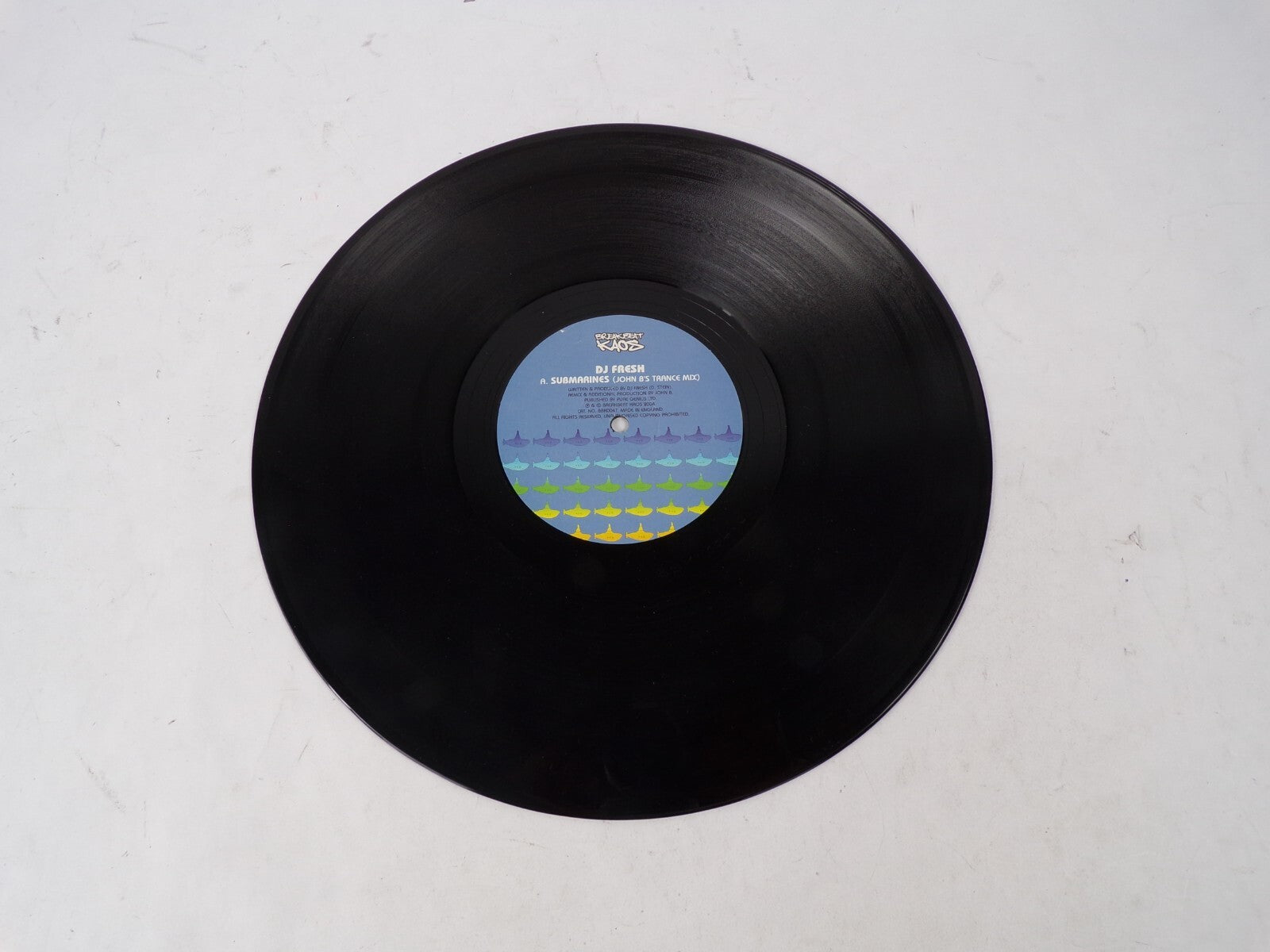 Submarines Dj Fresh John B's Trance & Electroesque Mixes Vinyl Record