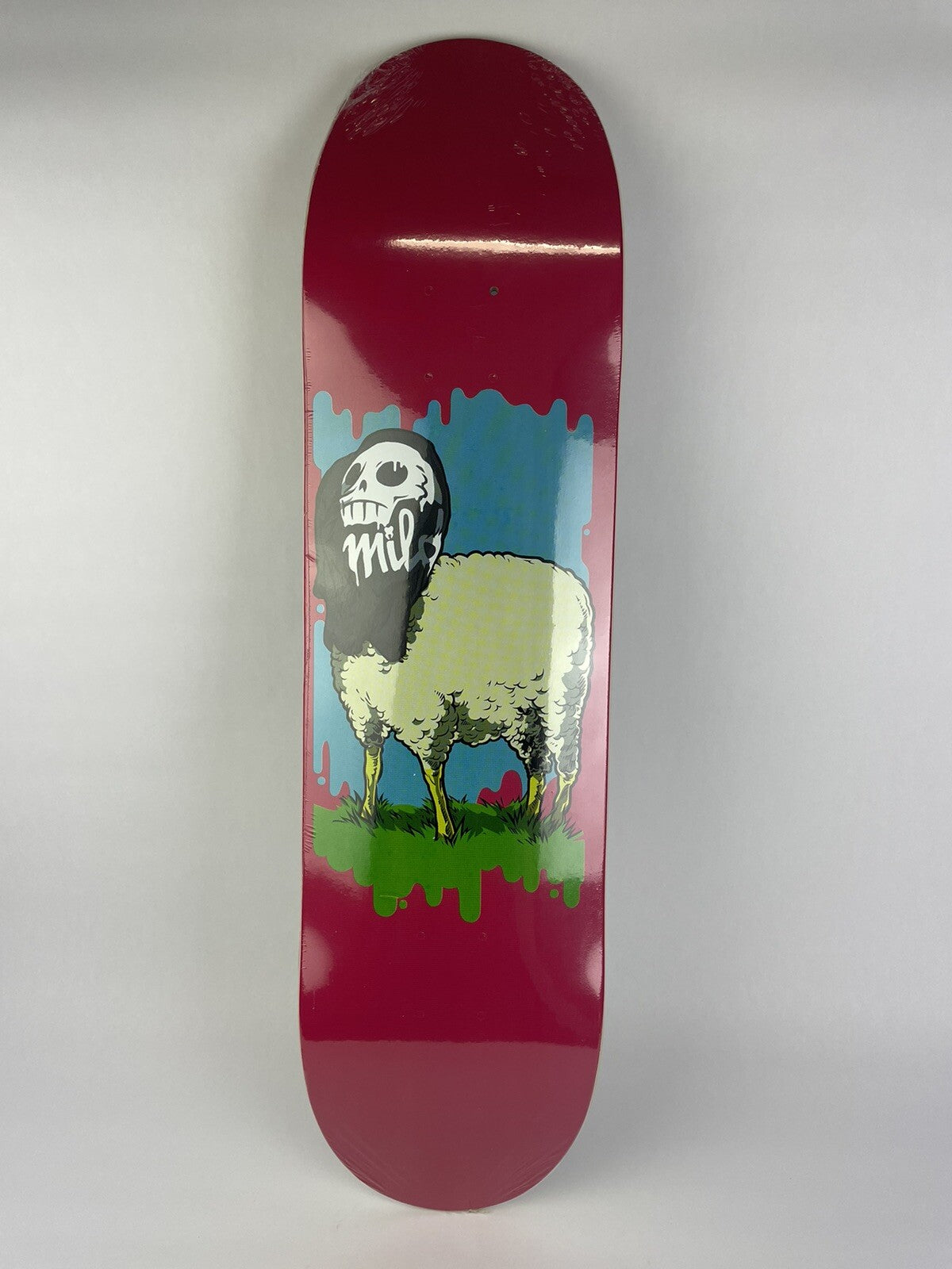 Mild Skull head Sheep skateboards deck 8.125” RARE quality