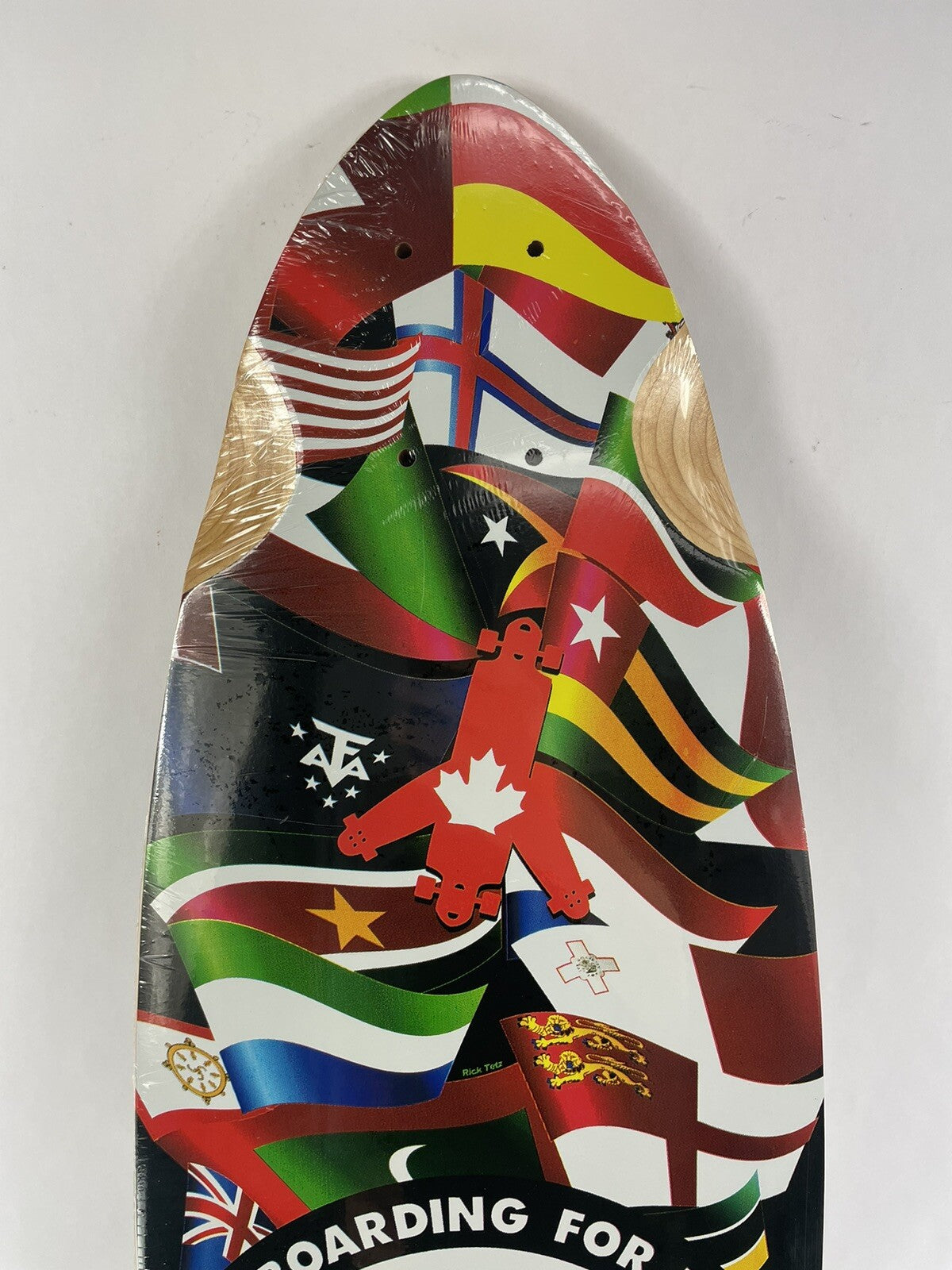 Longboarding for Peace Pintail Longboard 9" x39.128" free ride deck