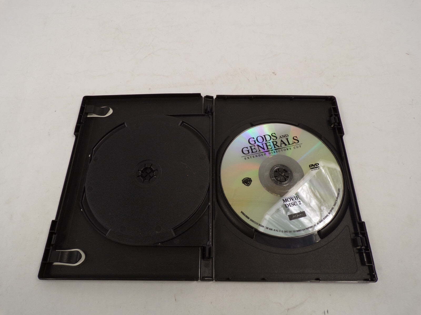 Gods And Generals Jeff Daniels Stephen Lang Robert Duvall DVD Movies