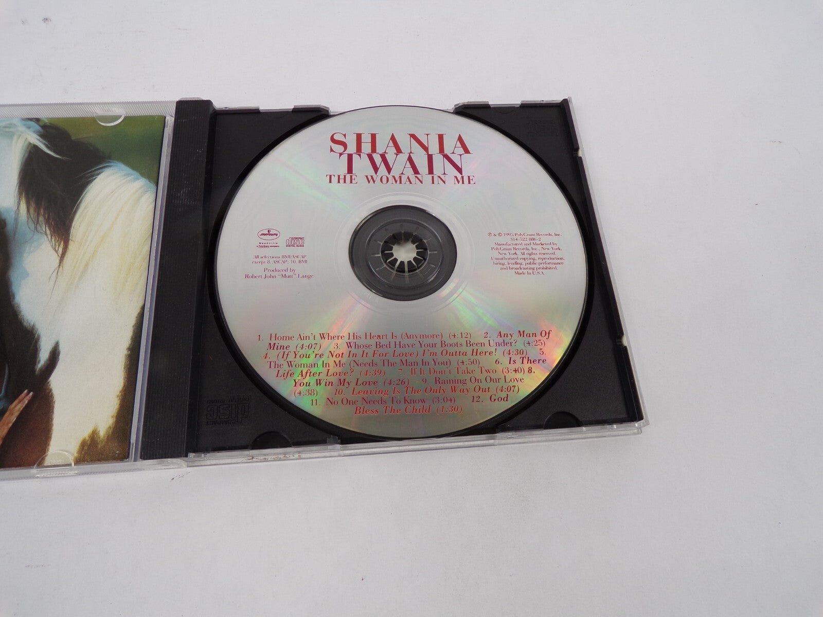 Shania Twain The Women In Me Any Man of Mine There Life After Love God CD#67