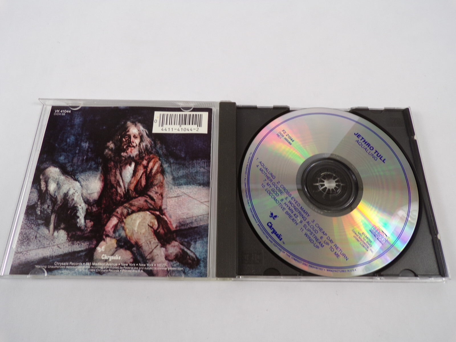Jethro Tull Aqualung Cross Eyed Mary Cheap Day Return Mother Goose Up To CD#59