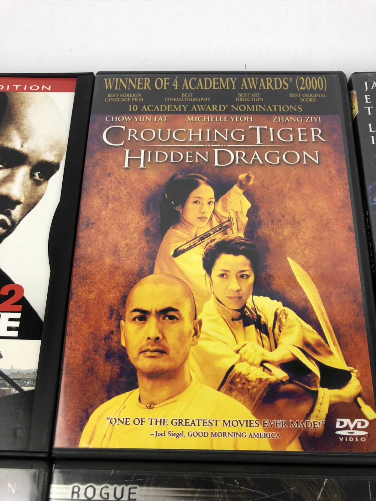 6 KUNG FU / MARTIAL ARTS MOVIE DVD LOT - Chow Yun-Fat Jackie Chan JET LI - Mint