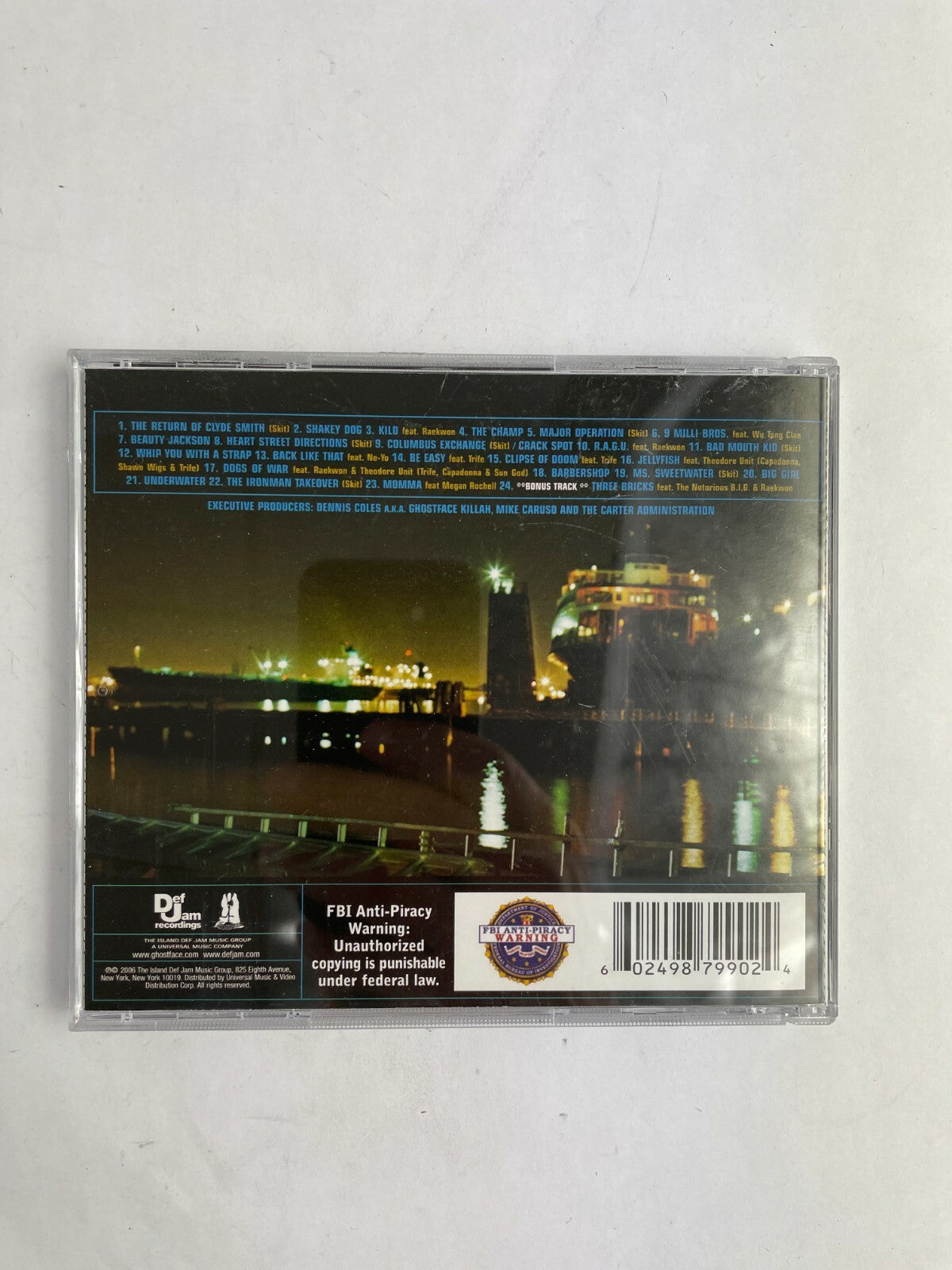 Ghostface Killah Fish Scale The Return of Clyde Smith Beauty Jackson Disc Q11