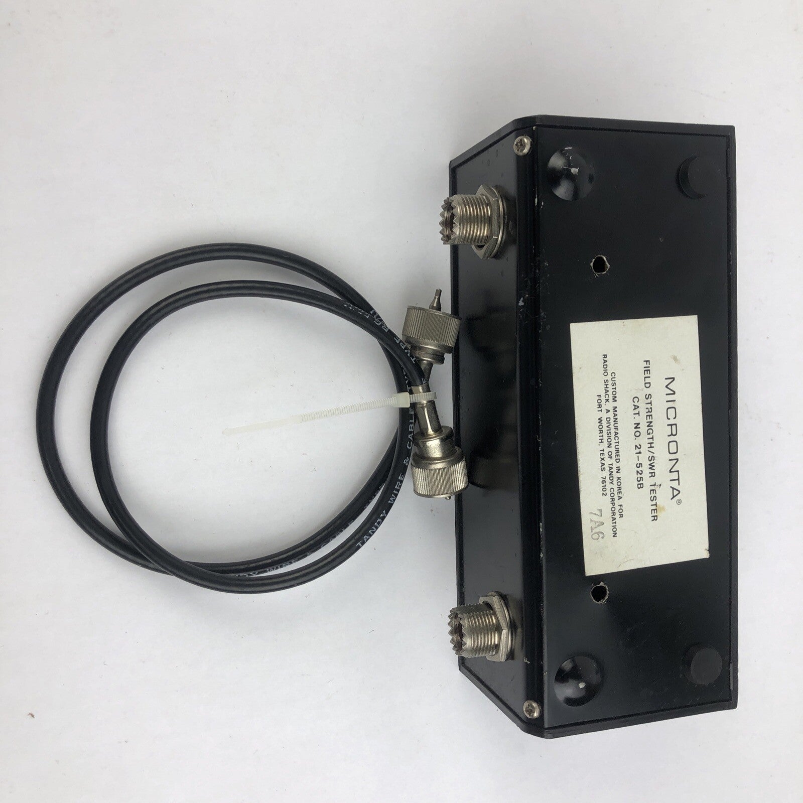 Vintage Micronta Field Strength - SWR Tester Cat. No. 21-525B Radio Shack Tandy