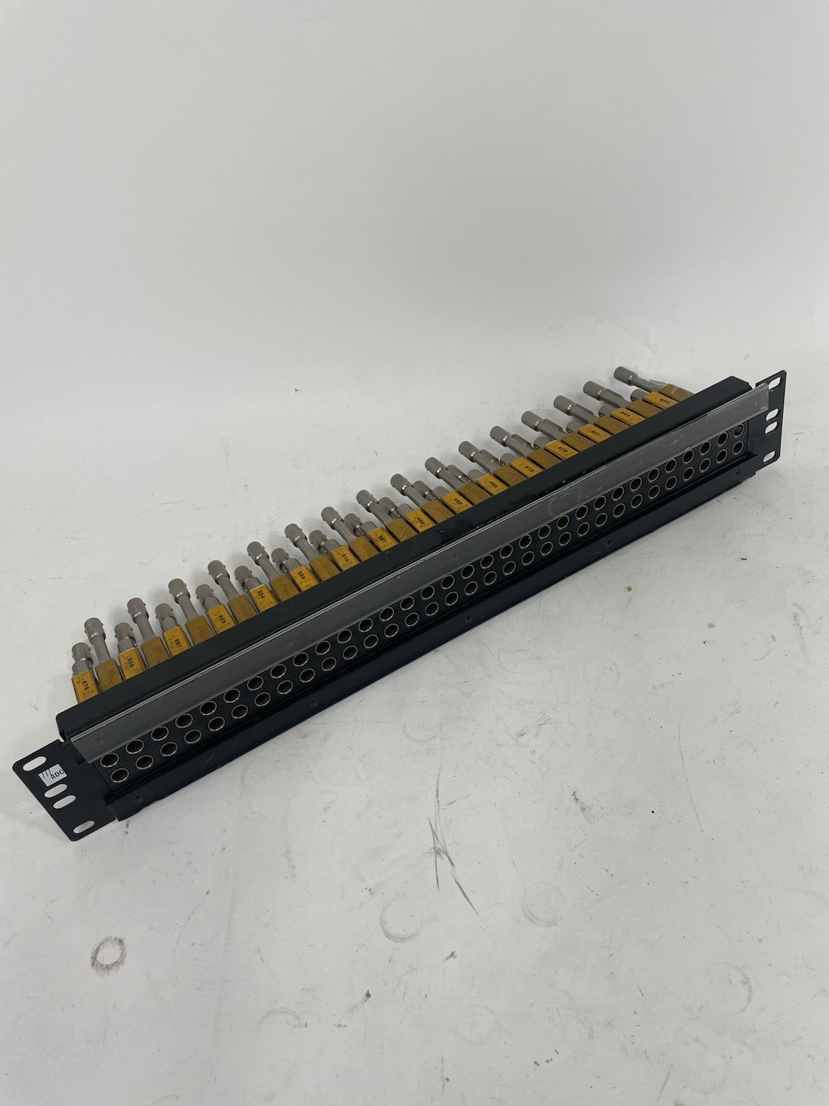 ADC 2RU 2x32 HD Video Patchbay Jackfield Normalled Panel Terminated