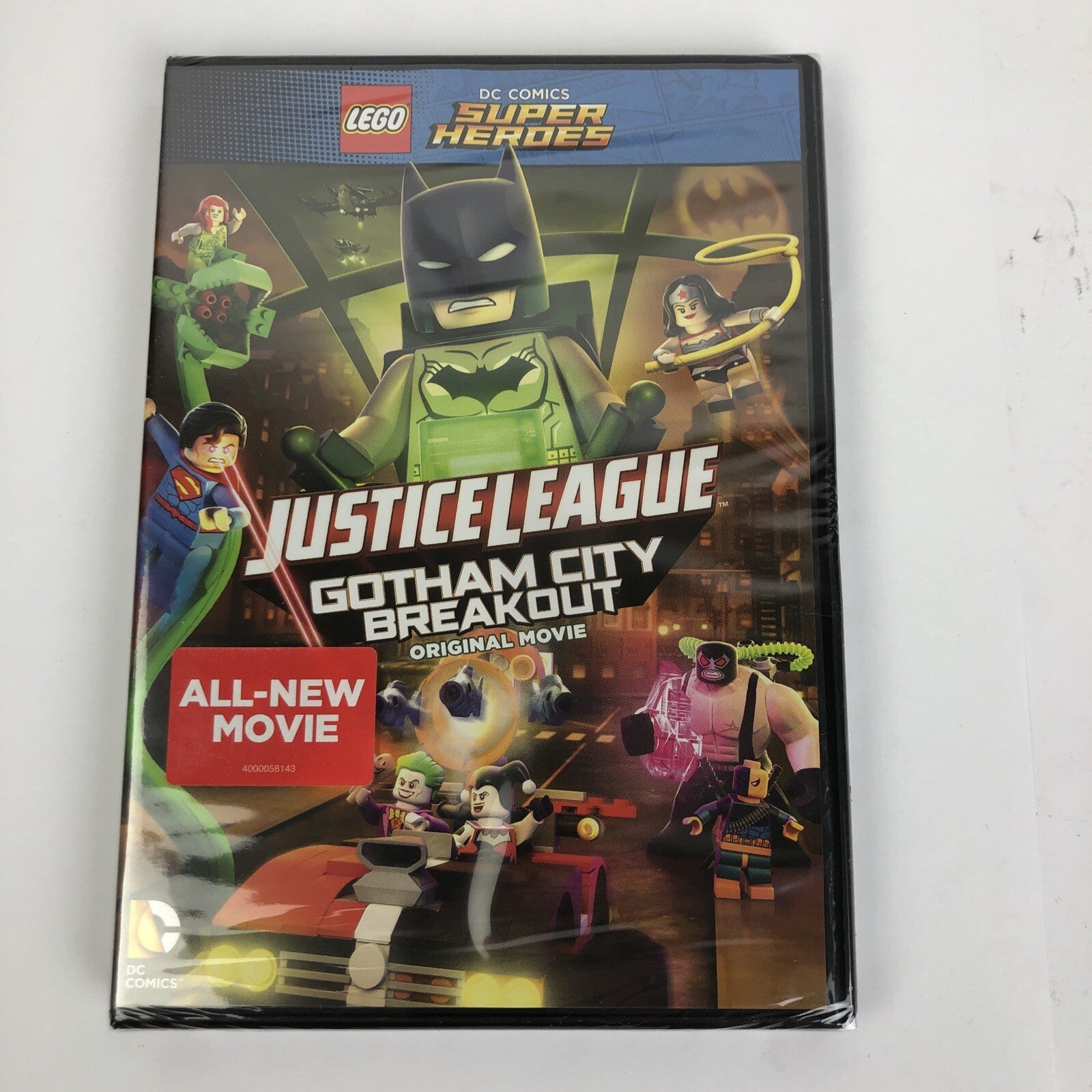 LEGO DC Comics Super Heroes: Justice League - Gotham City Breakout ( DVD Video )