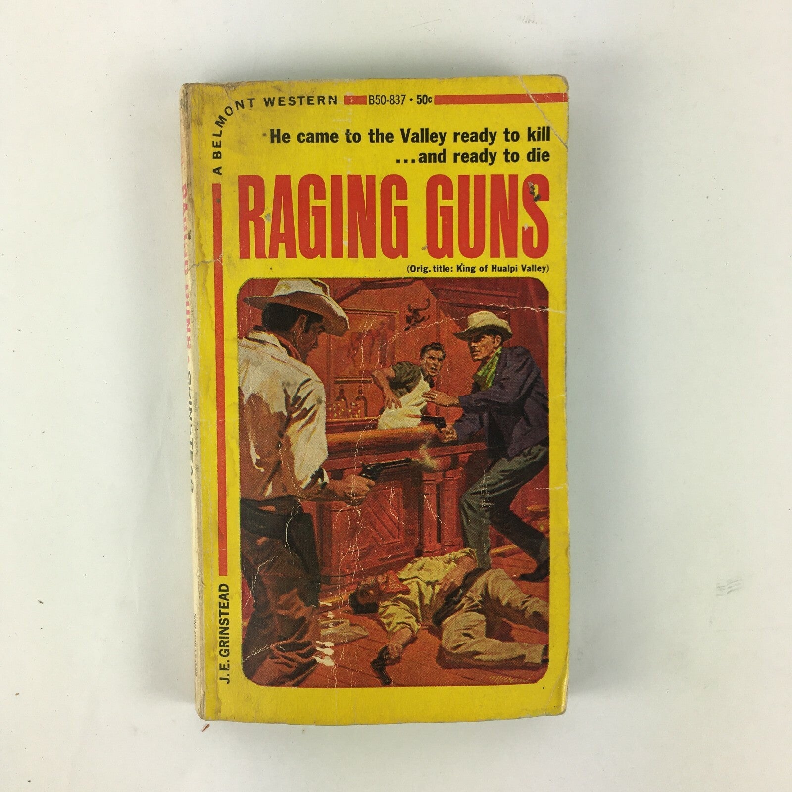 A Belmont Western Raging Guns J.E.Grinstead