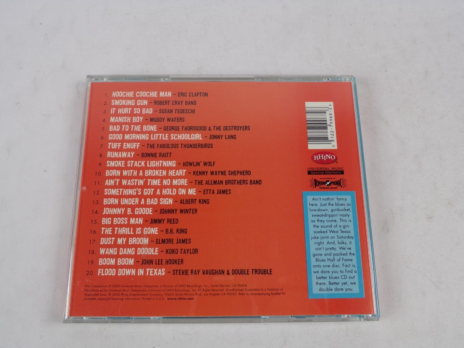 Millennium Blues Party Hoochie Coochie Man Smoking Gun It Hurt So Bad CD#53