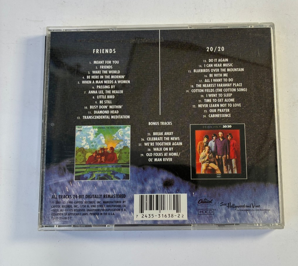 The Beach Boys Friends 20/20 Capitol Remaster CD 2001
