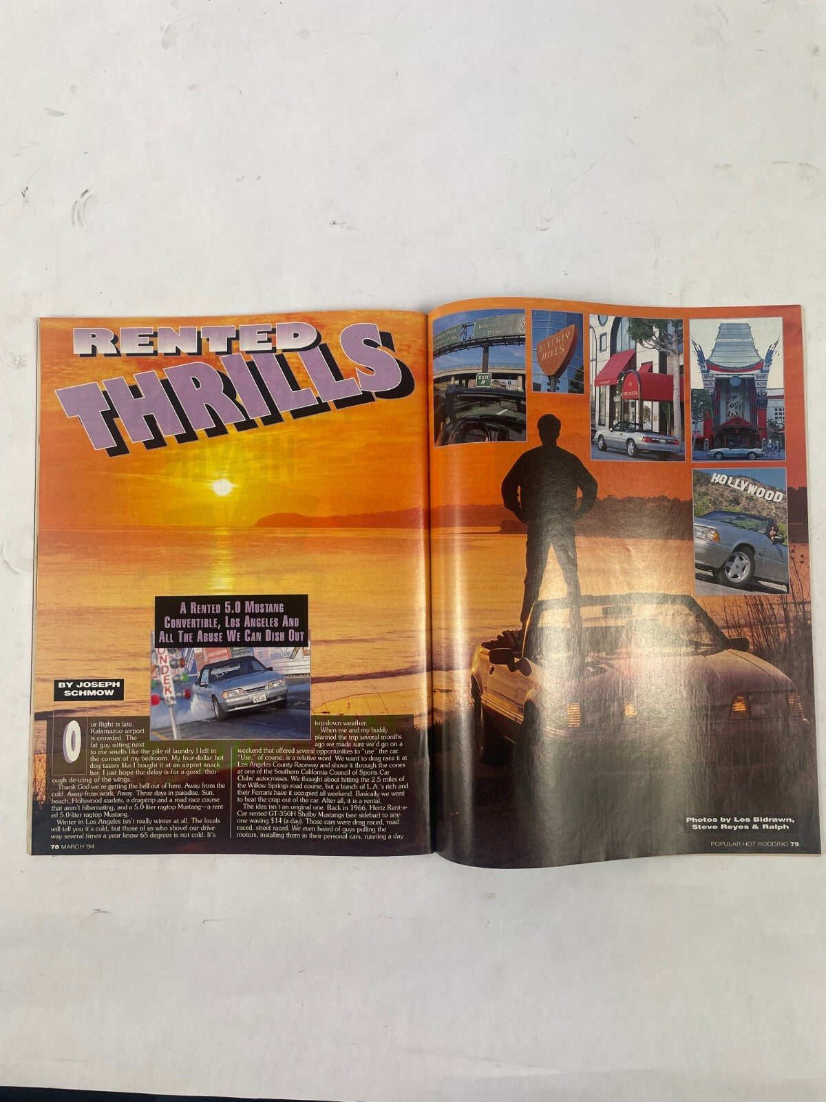 March 1994 Hot Rodding Magazine Street Legal Chevy & Ford Engine Combos Wet Flo