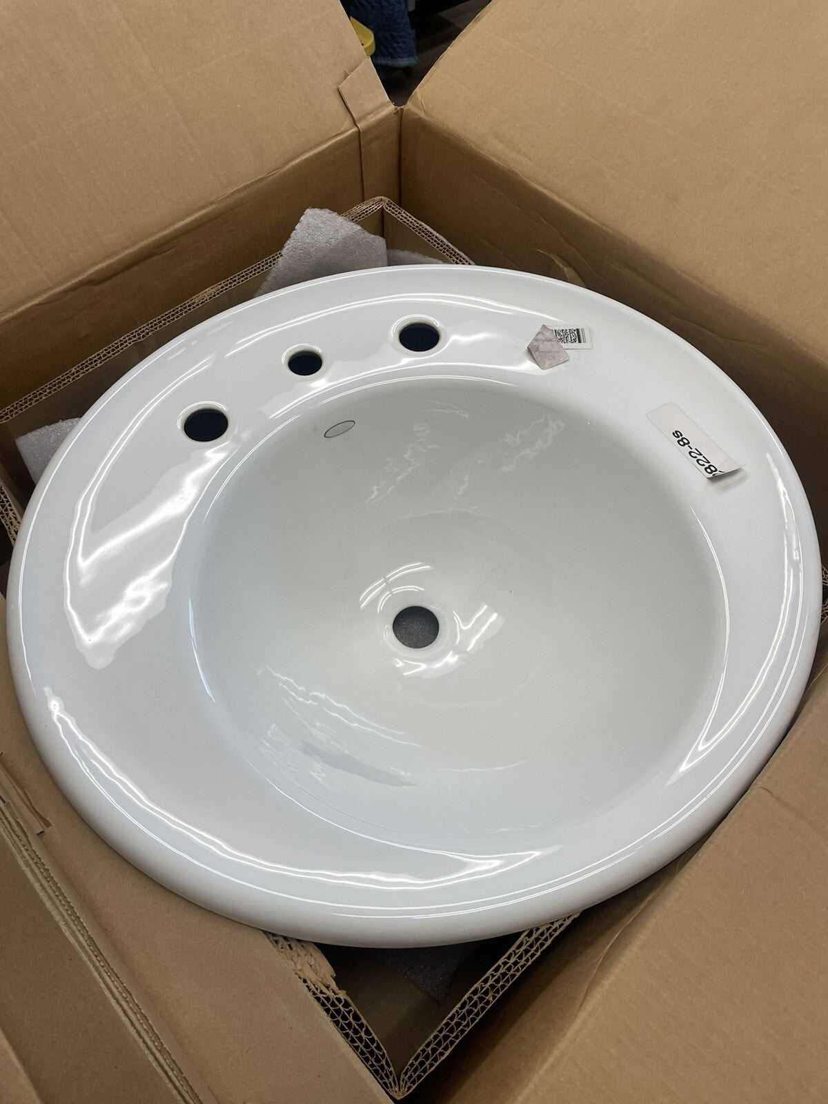 Kohler Iron Works K-2822-8S-0 wall mount sink sandbar 8 inch centers
