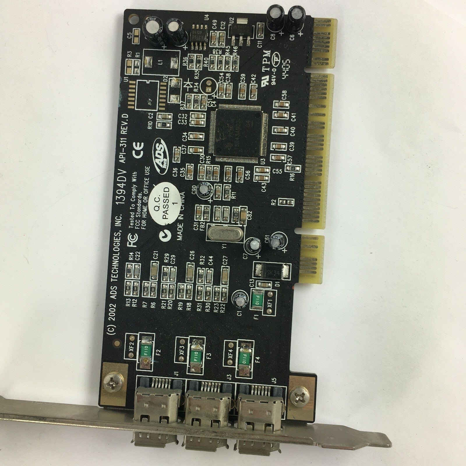Genuine ADS Technologies 1394DV API-311 3 Input PCI Card Desktop PC