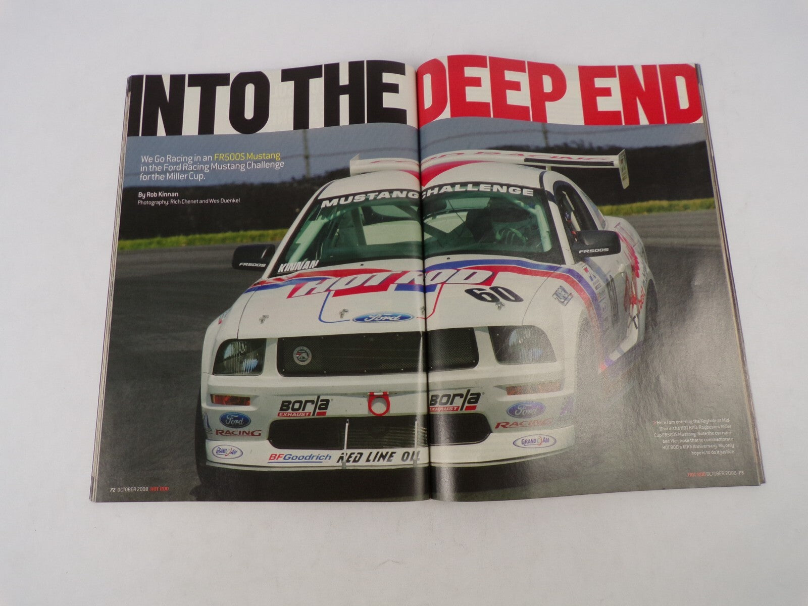 October 2008 Hot Rod Magazine Create Motor Shootout New Factory Drag Car Pump Ga