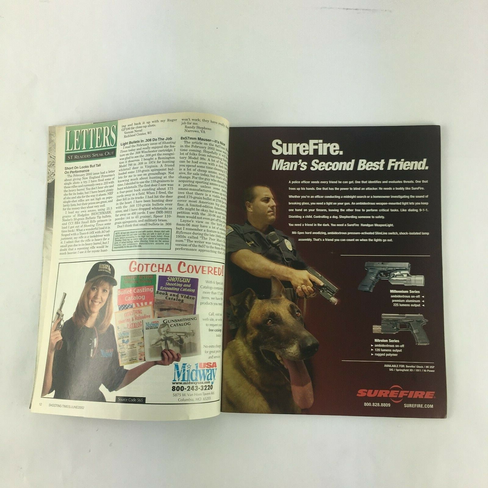June 2002 Shooting Times Magazine Guns Galore A Whole Lot More Marlin Model 39