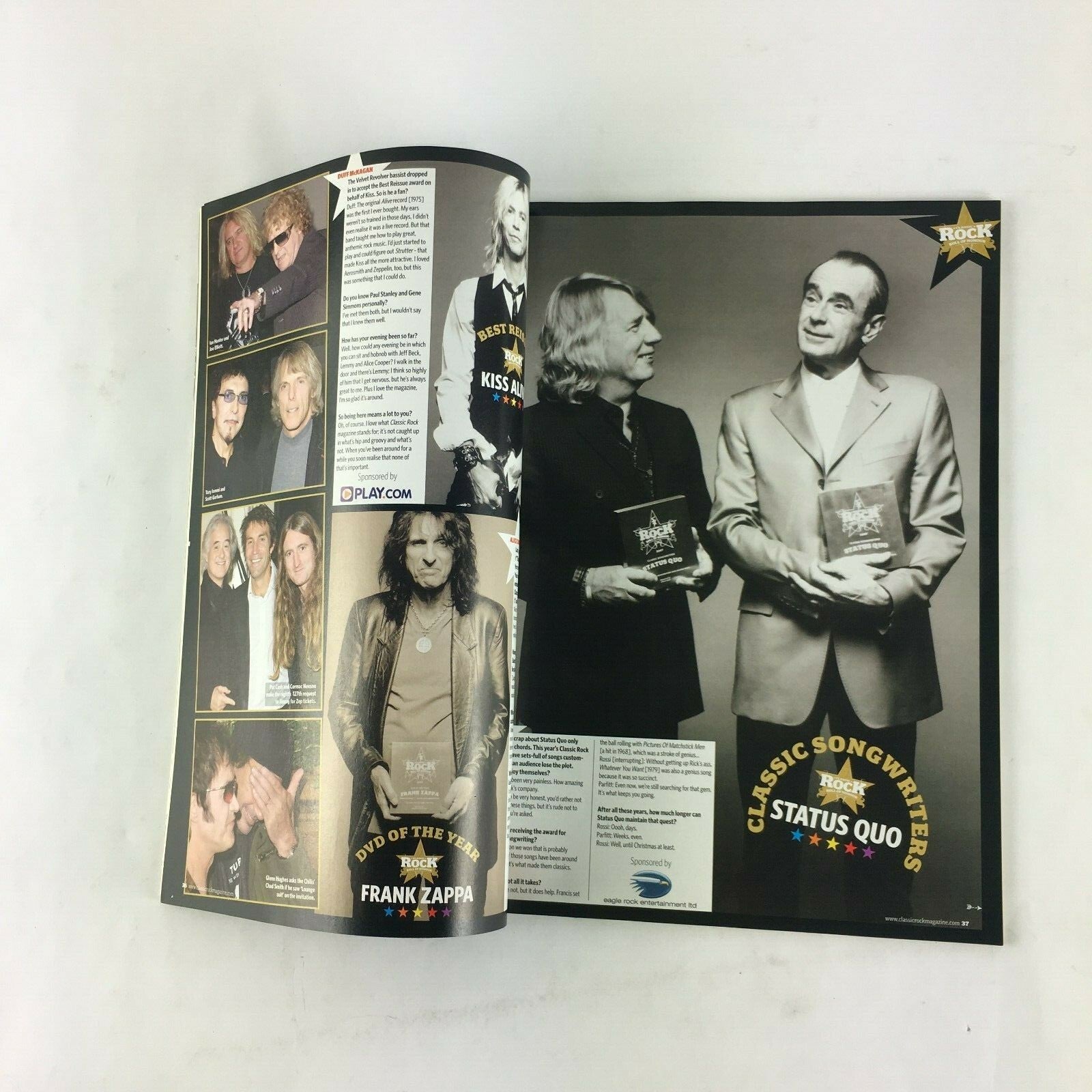 January 2008 Classic RockMagazine Jimmy Page Led Zeppelin's The Beatles MeatLoaf