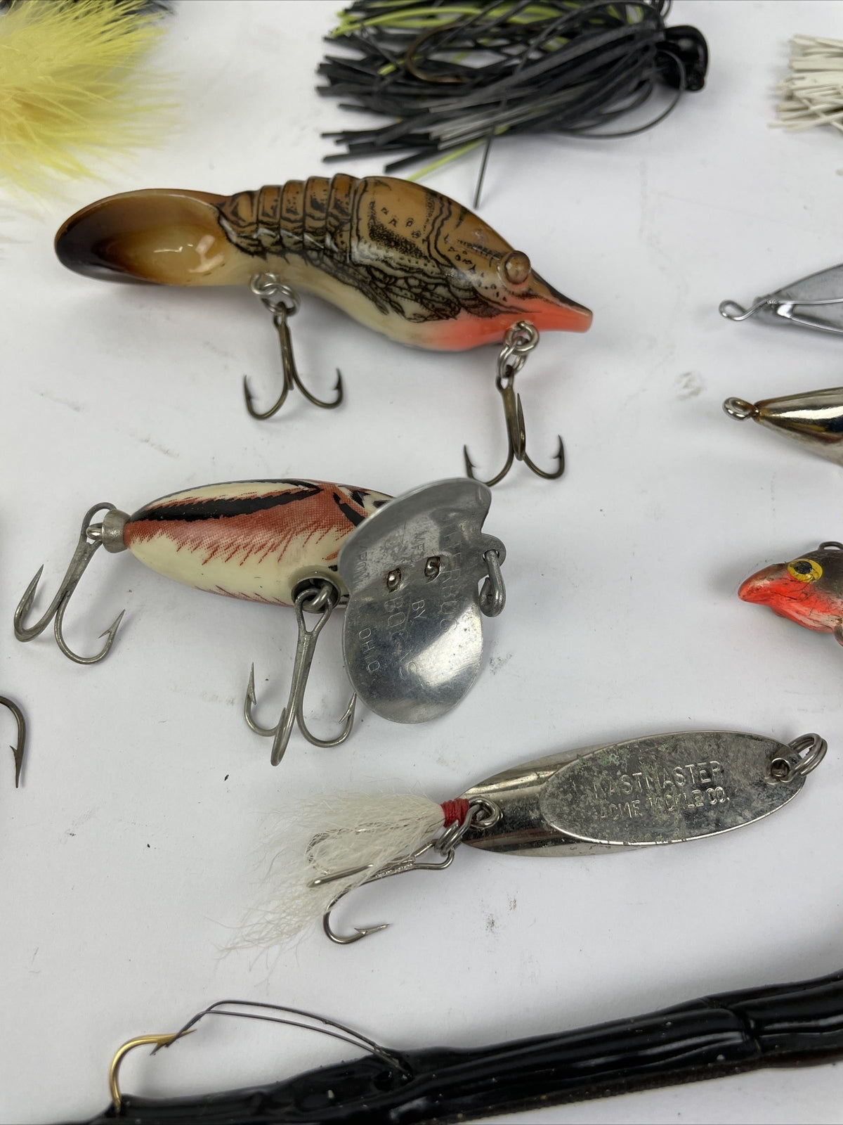 Fishing Lure Lot 50 + Pieces Weed Wing Frog Spinner Jitterbug USA JAPAN - LOOK