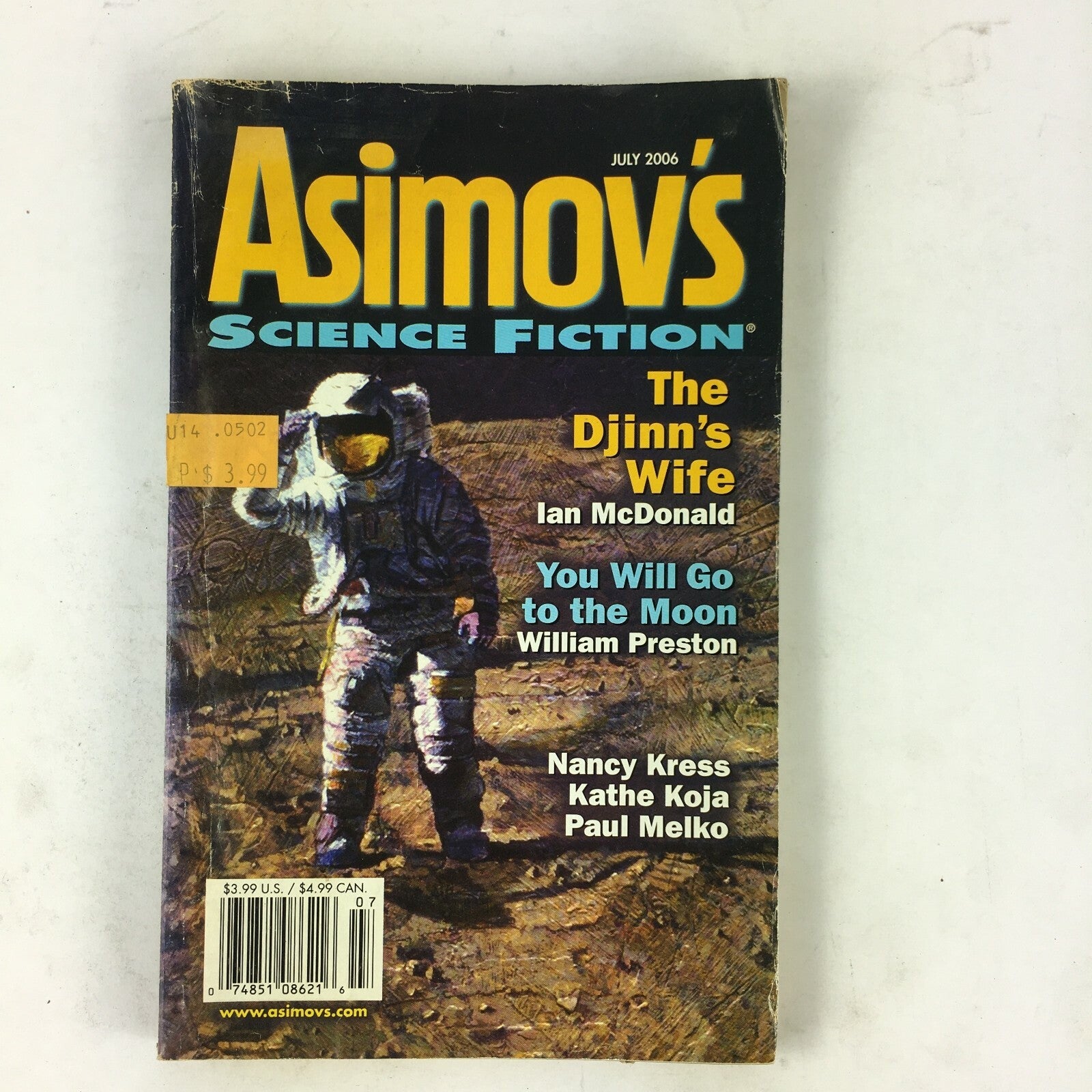July 2006 Isaac Asimov's Science Fiction Magazine The Djinn's Wife Ian McDonald