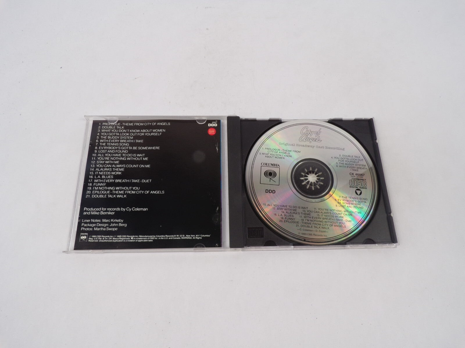 City Of Angels Prologue-Theme From City Of Angels Double Talk What You Don CD#71