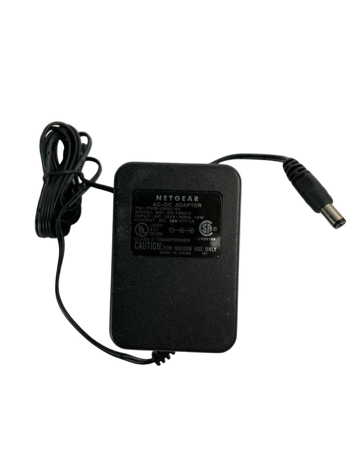 Genuine NetGear PWR-10027-01 Ac Adapter Output 12 V 1 A Power Supply Adapter A91